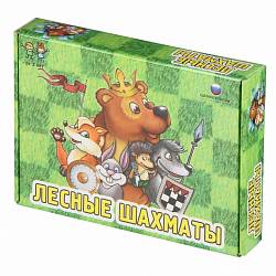 Игра настольная - Лесные шахматы (Биплант, 10035) - миниатюра